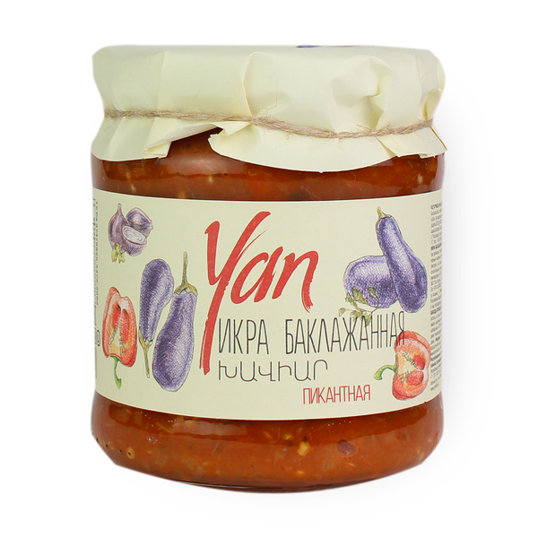 Икра из красного перца Yan острая