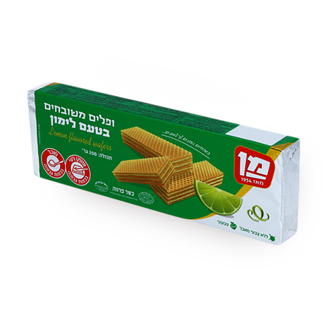 ופלים משובחים בטעם לימון מן