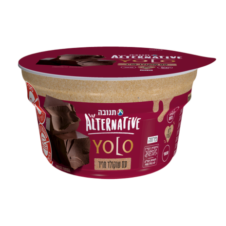 מעדן קוקוס ושקדים עם שוקולד מריר אלטרנטיב