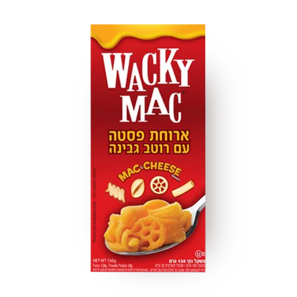 ווקי מאק ארוחת אטריות עם גבינה