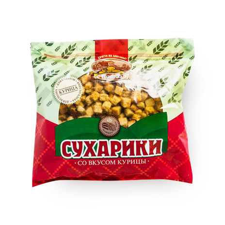Сухари «Трапеза» Салатные со вкусом курицы