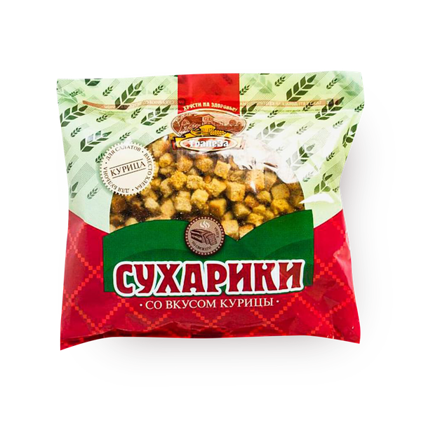 Сухари «Трапеза» Салатные со вкусом курицы