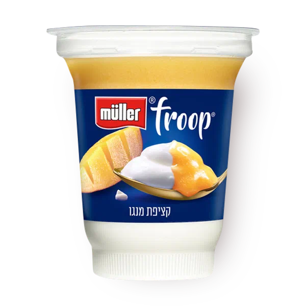 Muller Froop Yogurt with Mango whipped