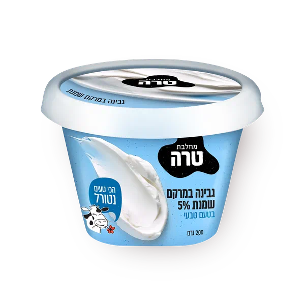 גבינת קרם שמנת טרה 5%