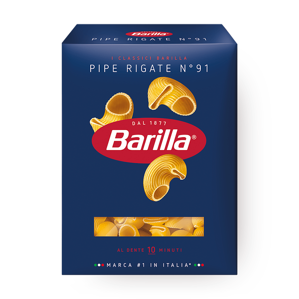 Макароны Pipe Rigate Barilla №91