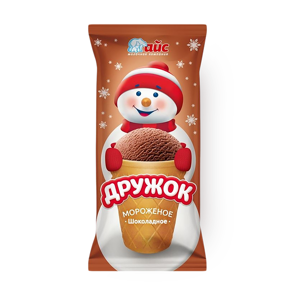 Мороженое «Дружок» шоколад
