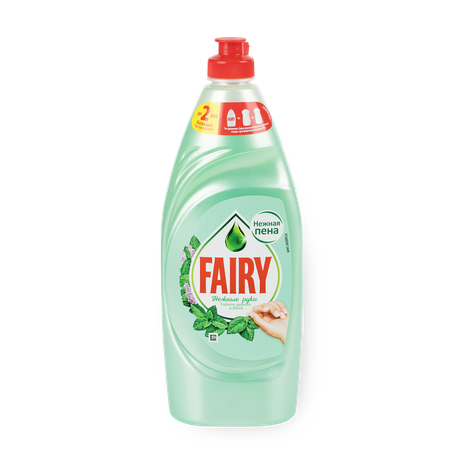 Средство для мытья посуды Fairy Нежные руки Чайное дерево и мята