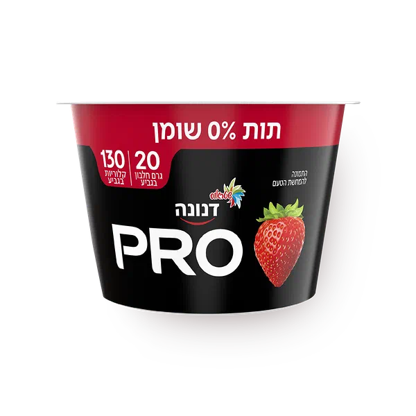 Danone Pro Strawberry yogurt 0%