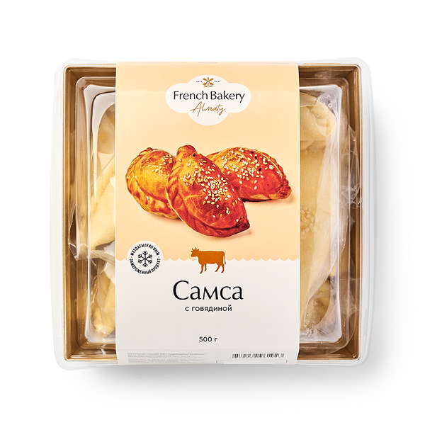 Самса French Bakery Almaty с мясом замороженная