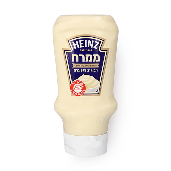 היינץ מיונז לחיץ ללא חומרים משמרים