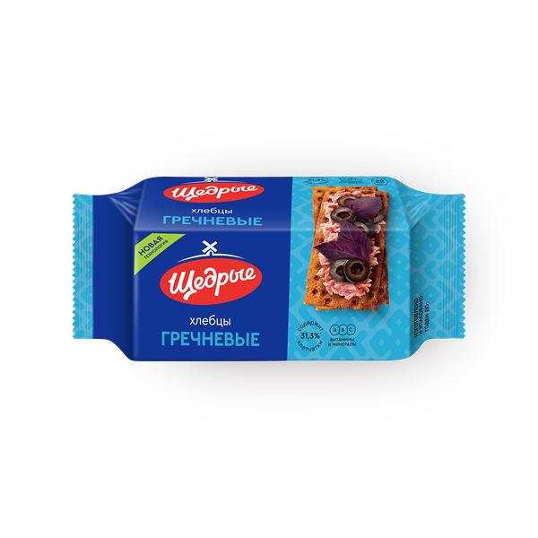 Хлебцы гречневые «Щедрые»