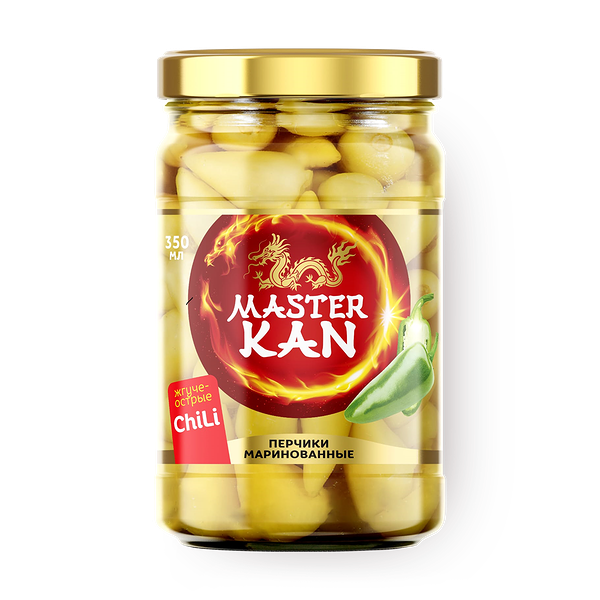 Перчики чили маринованные «Мастер Кан»