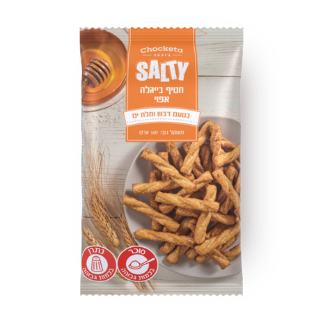 Chockata pretzels honey and sea salt flavored