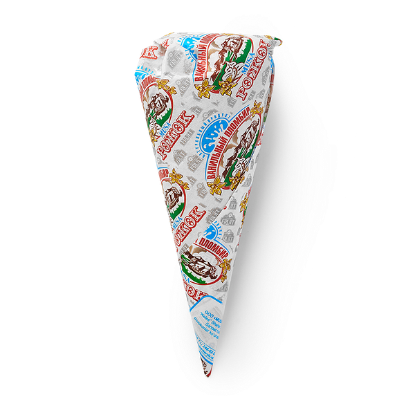 Мороженое ванильный пломбир Gazeta Musa