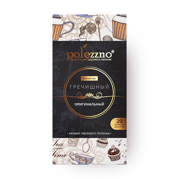 Напиток чайный гречишный Оригинальный Polezzno в фильтр-пакетах