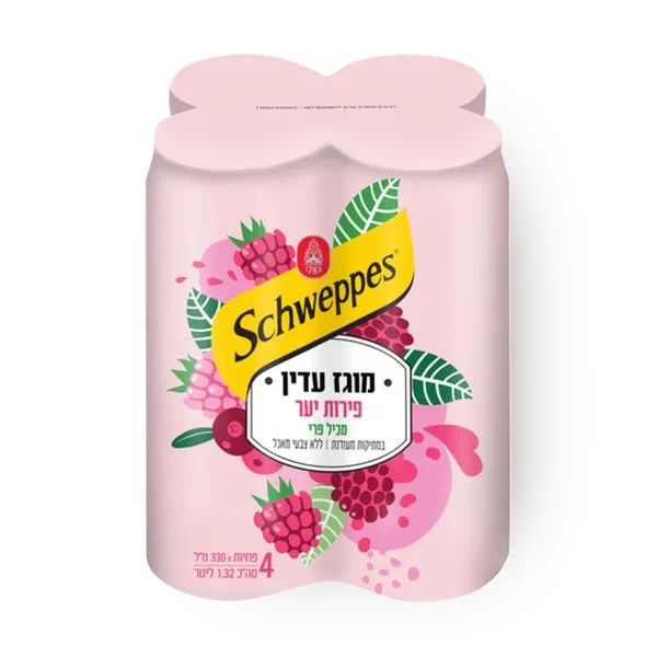 Schweppes lightly sparkling berries shrink