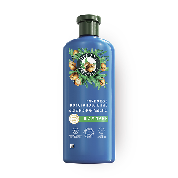 Шампунь Herbal Essences глубокое восстановление аргановое масло