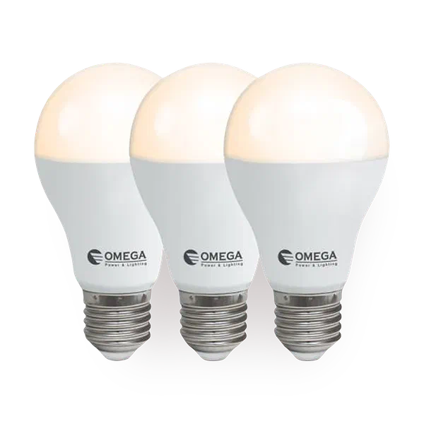 LED bulbs 15W A60 white warm light OMEGA E27
