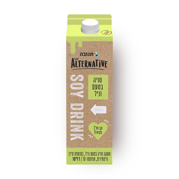 Tnuva Alternative Vanilla soy drink 1.45%