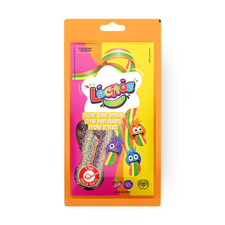 Locitos Rainbow sour strips