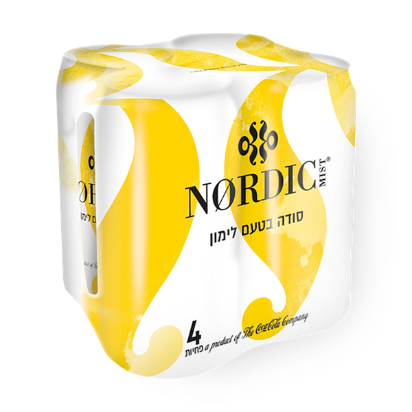 Nordic Lemon Soda Cans Pack