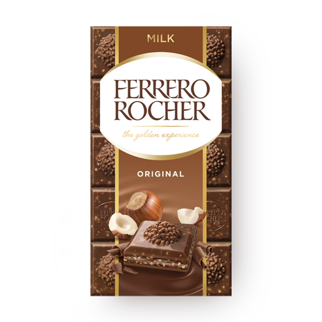 Шоколад молочный Ferrero Rocher с фундуком
