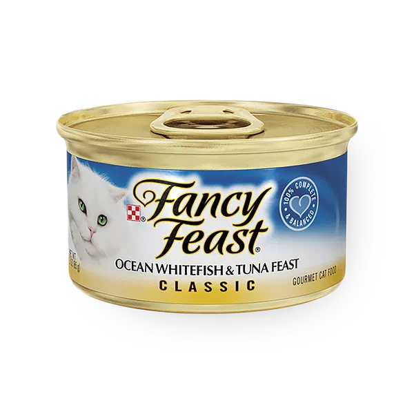 Fancy Feast Wet Cat Food Ocean Fish and Tuna
