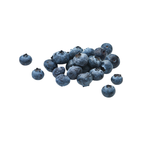 Bluberries packed