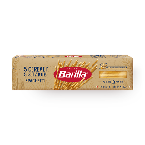 Макароны Spaghettini 5 злаков Barilla