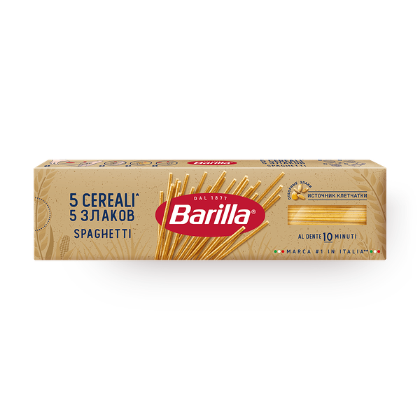 Макароны Spaghettini 5 злаков Barilla
