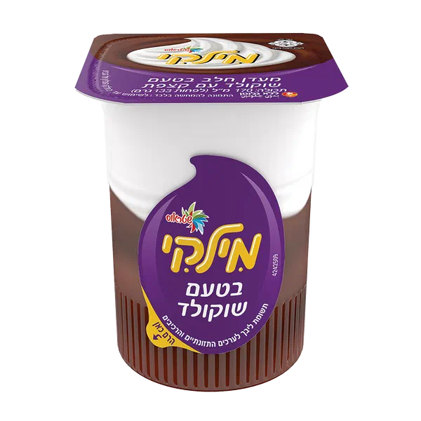 מעדן מילקי בטעם שוקולד