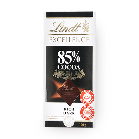 Lindt excellence Dark Chocolate 85%
