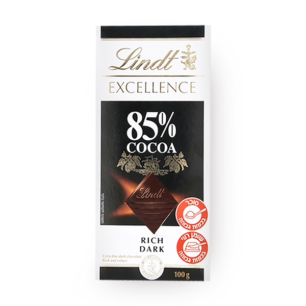 Lindt excellence Dark Chocolate 85%