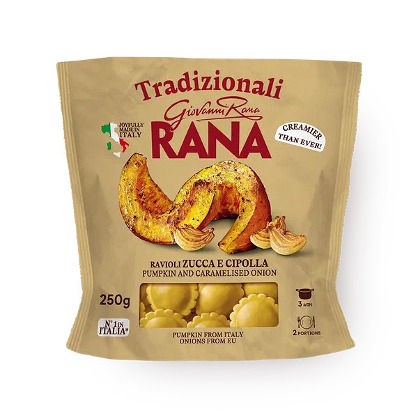 Rana Chestnut Pumpkin and Onion Ravioli