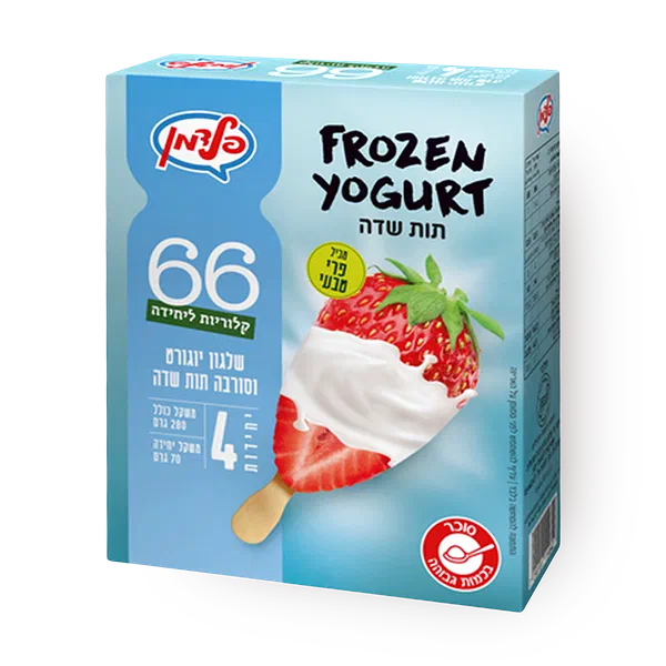 Feldman Frozen Yogurt Strawberry Pack