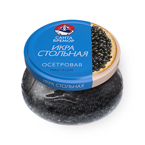 Икра осетровая «Санта Бремор» Стольная отборная имитация