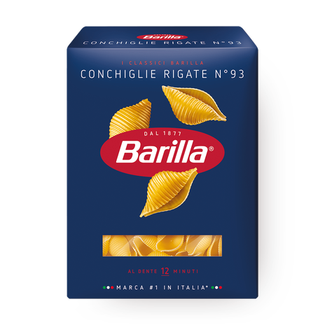 Макароны Barilla Conchiglie Rigate n.93