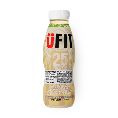 UFIT משקה חלבון בטעם שוקולד לבן