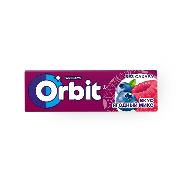 Жевательная резинка Orbit ягодный микс