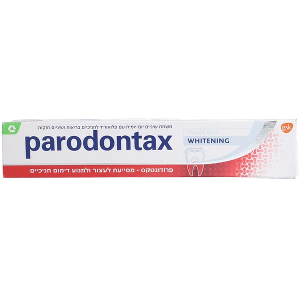 Parodontax whitening toothpaste