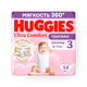 Подгузники-трусики Huggies для девочек 3 размер