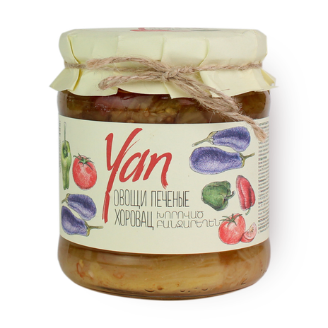 Овощи печёные Yan