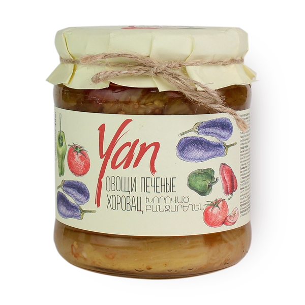 Овощи печёные Yan