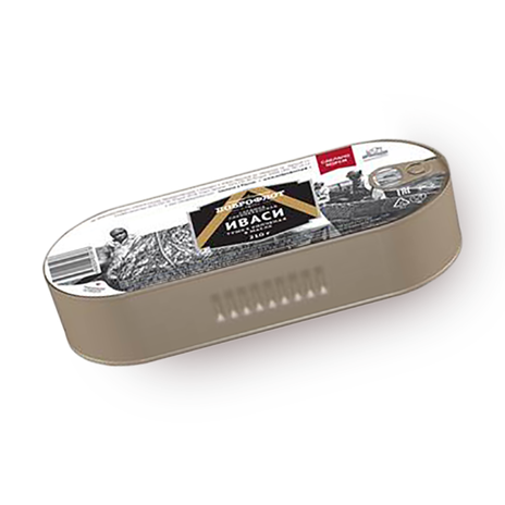 Сардина иваси копчёная «Доброфлот» в масле