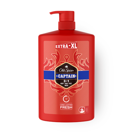 Гель для душа-шампунь 3 в 1 Old Spice Captain