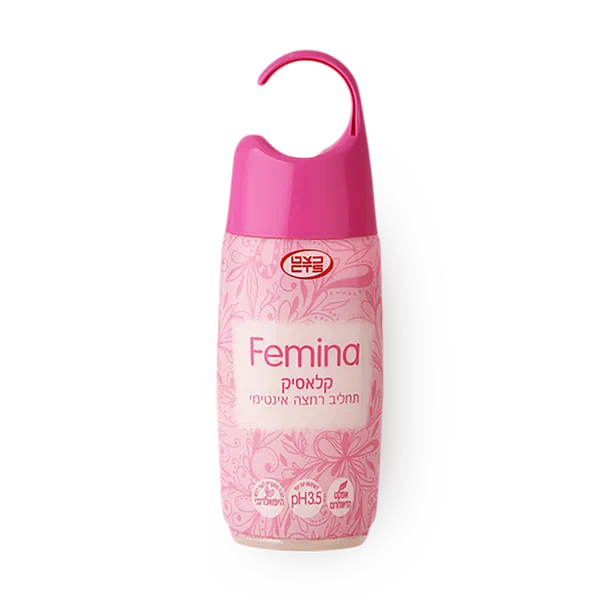 Femina Classic intimate shower lotion.