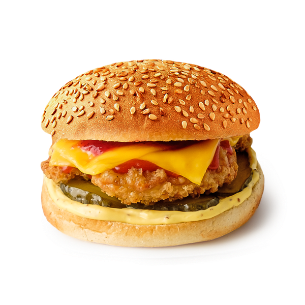 Бургер большой куриный острый «Из Лавки»