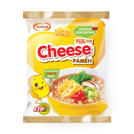 Лапша быстрого приготовления «Доширак» Cheese Ramen
