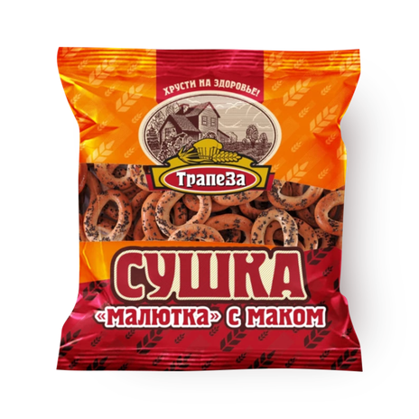 Сушки «Трапеза» Малютка с маком