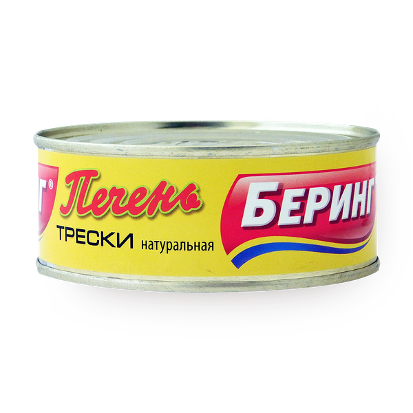 Печень трески Беринг натуральная